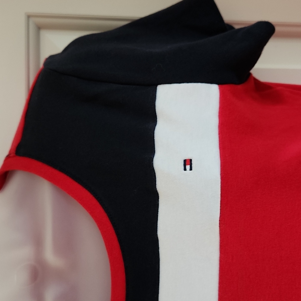 TOMMY HILFIGER Red White and Blue Americana T-Shirt Size M - Picture 3 of 6